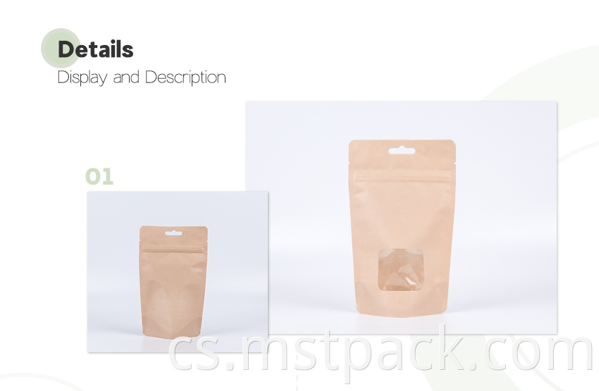 Resealable Stand Up Bags with Windows2
